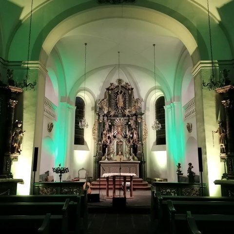 Sagenhaft Musikalisch - Barokkirche Saffig, &copy; VG Pellenz/Schote