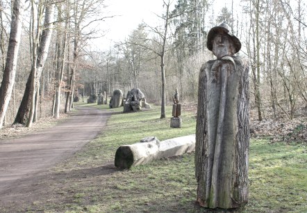 Skulptur - Sch&auml;fer, &copy; VG Pellenz/Chagas da Silva