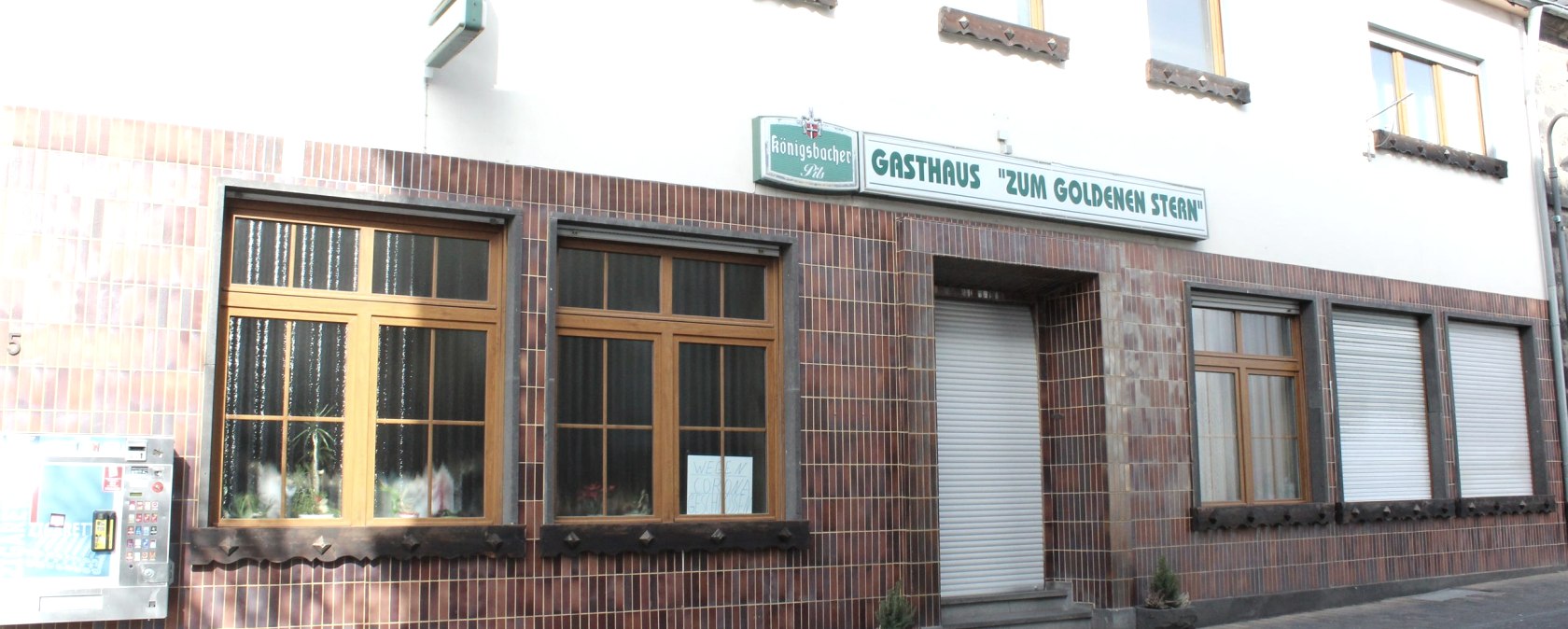 Auberge "Zum Goldenen Stern, © VG Pellenz/Chagas da Silva