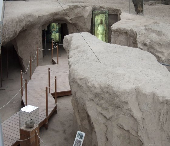 Roman mine interior, &copy; VG Pellenz/Brinkmann