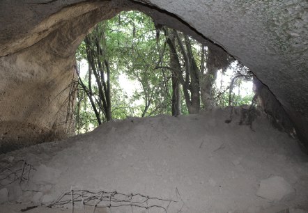 Nahaufnahme Stollen, © VG Pellenz/Manea