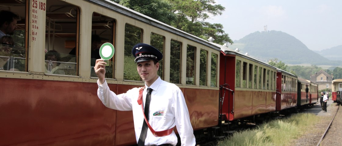Saisonbeginn beim "Vulkan-Expre&szlig;" der Brohltalbahn, &copy; Ulrich Clees
