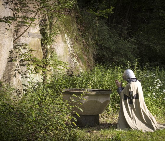 Tuffwand in Weibern, &copy; Kappest/Vulkanregion Laacher See