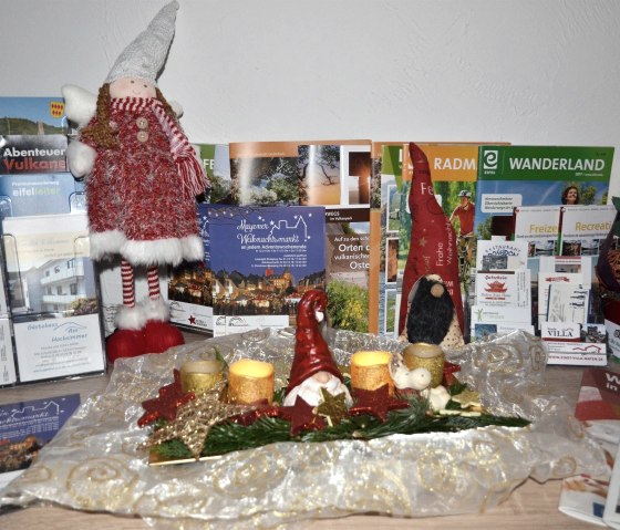 Advents-Deko Fr&uuml;hst&uuml;cksraum