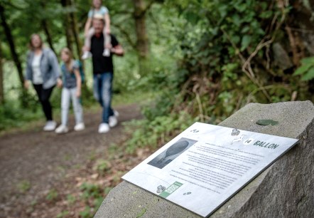 Wanderer auf dem Zeckelsweg, &copy; Bernhard Risse