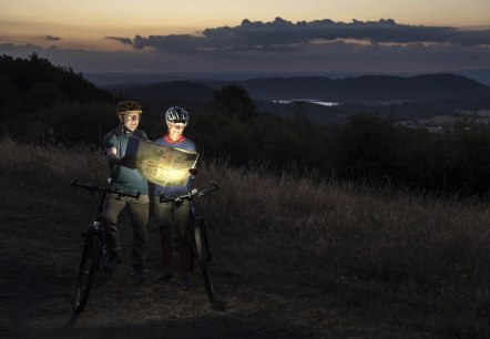 Rad Ausflug Nacht, © Kappest/Vulkanregion Laacher See