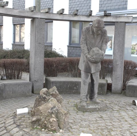 Denkmal "Schrotteler", © VG Pellenz/Chagas da Silva