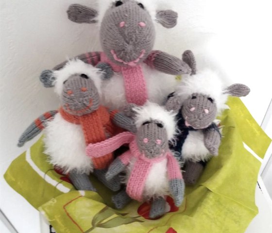 Erste Osterdeko im G&auml;sthaus