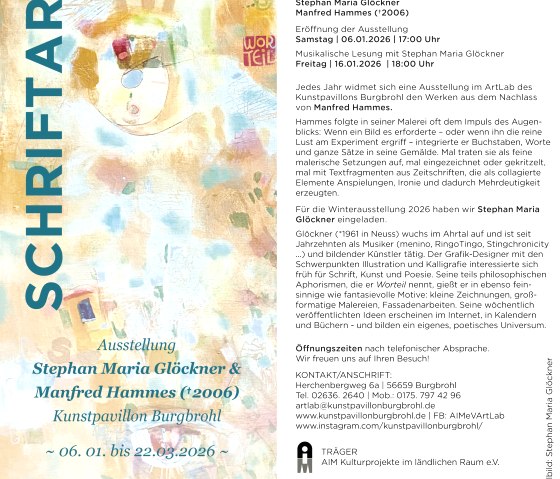 Flyer 2, &copy; Stephan Maria Gl&ouml;ckner