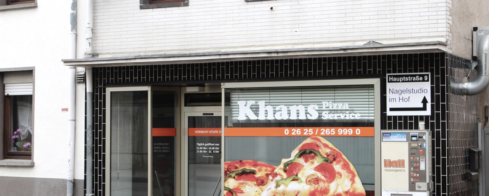 Imbiss Khans in Saffig, &copy; VG Pellenz/Chagas da Silva