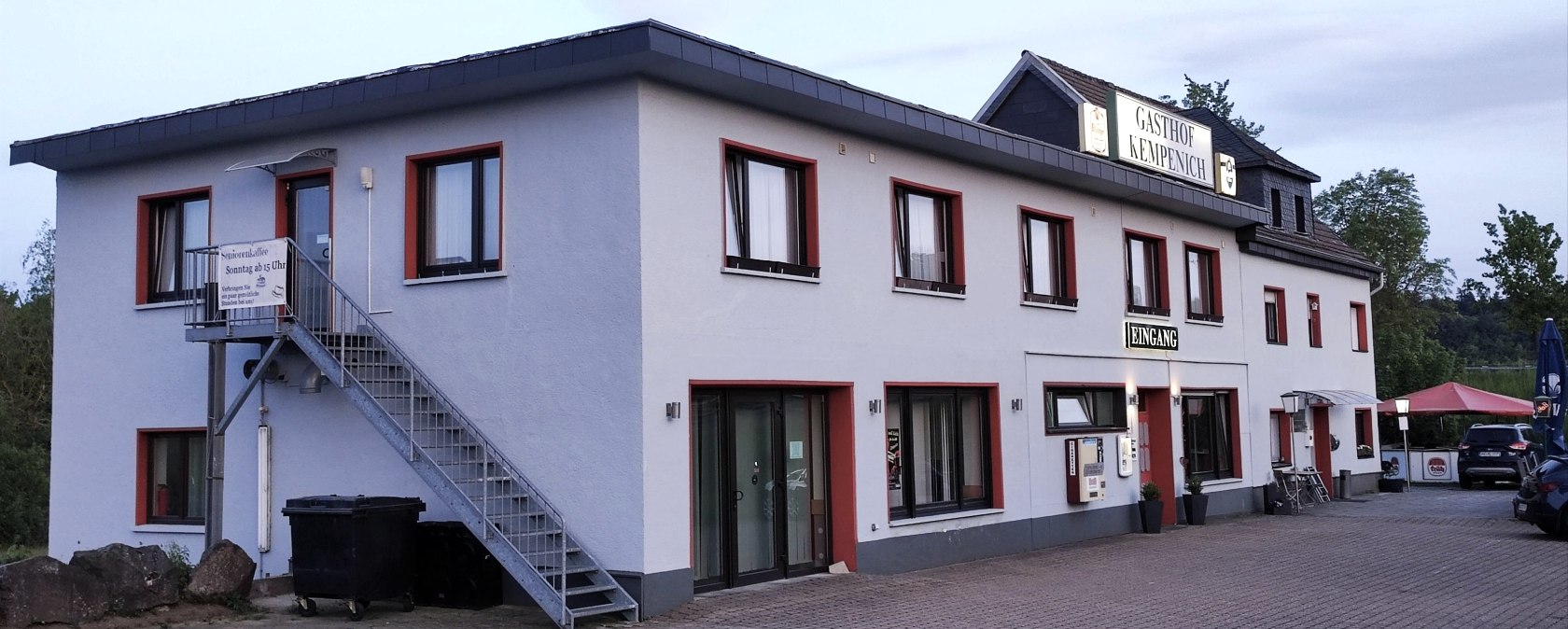Außenansicht, © Gasthof Kempenich
