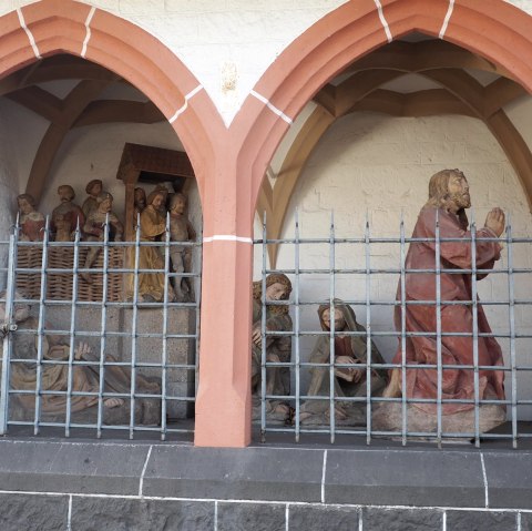 St. Genovefa - Nahansicht Figuren, © VG Mendig/Neideck