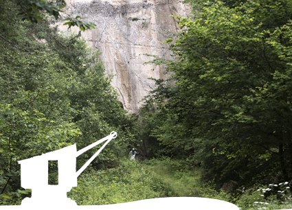 Station 7 - Tuffwand in Weibern, &copy; Kappest/Vulkanregion Laacher See