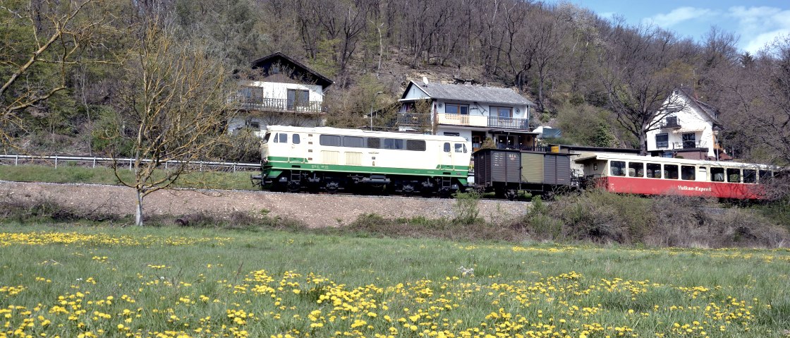 Mit dem „Vulkan-Expreß“ in den Frühling, © Vulkan Expreß