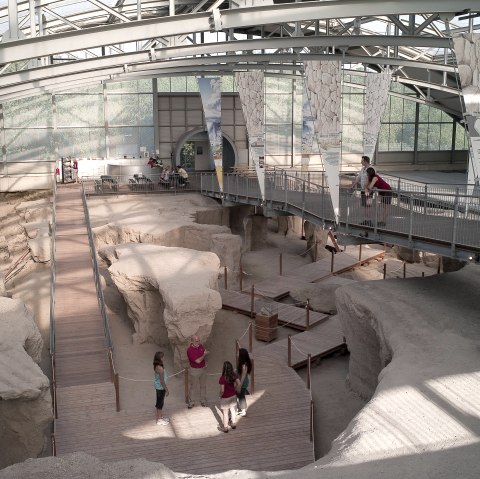 In the ancient mine, © Kappest/Vulkanpark GmbH