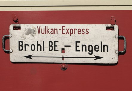 Schild, © Vulkan-Express