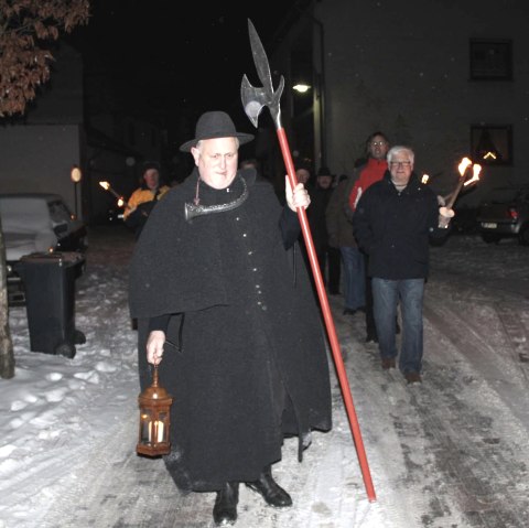 Nachtwächter Karl-Heinz Kurth, © ZV Vulkanregion Laacher See