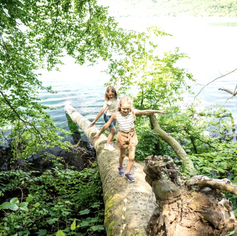 Wandelplezier aan de oevers van het Laacher meer, &copy; Eifel Tourismus GmbH, Dominik Ketz