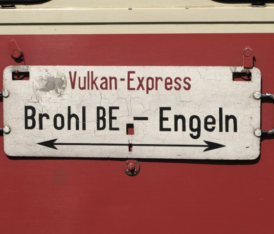Schild, © Vulkan-Express