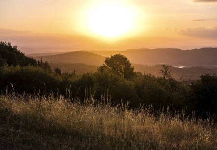 Cache Laachus genie&szlig;t die Aussicht, &copy; Kappest/Vulkanregion Laacher See