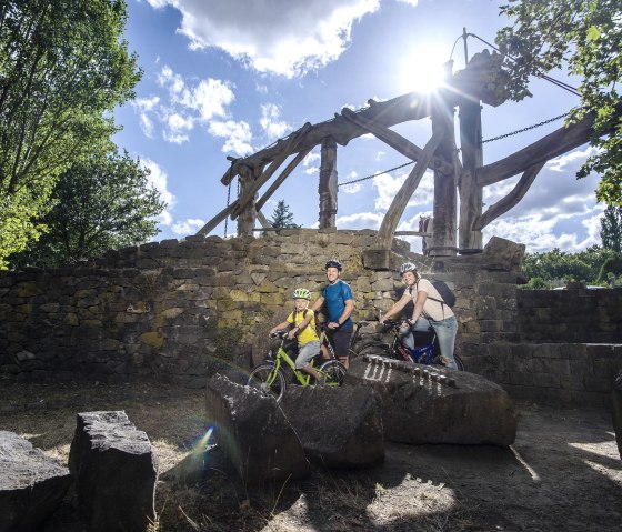Radschleife Basalt, Museumslay Mendig, &copy; Vulkanregion Laacher See/Klaus-Peter Kappest