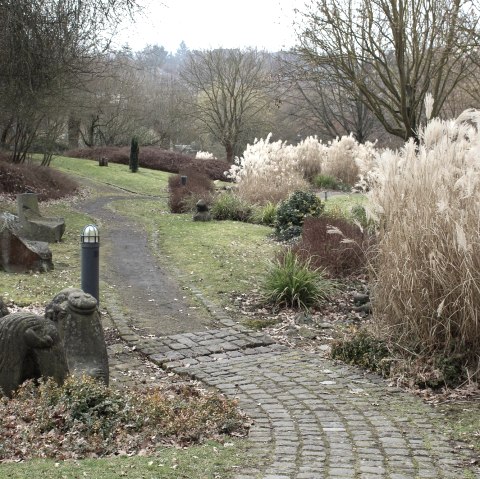Park am Caf&eacute; zum Sch&auml;nzchen, &copy; VG Pellenz/Chagas da Silva