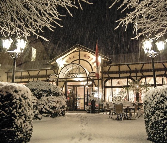 Winter am Hotel HANSA, &copy; A. R&uuml;ber