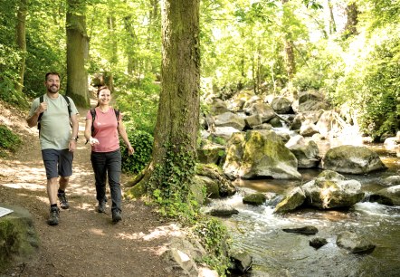 Hiking through the Rauscherpark, &copy; Eifel Tourismus GmbH/Dominik Ketz