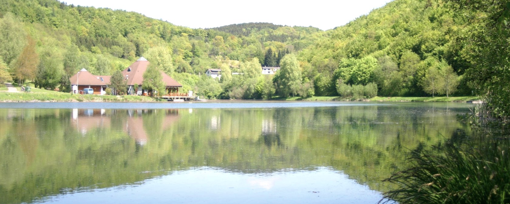 Riedener Seehütte, © VG Mendig/Neideck