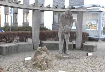 Denkmal "Schrotteler", © VG Pellenz/Chagas da Silva