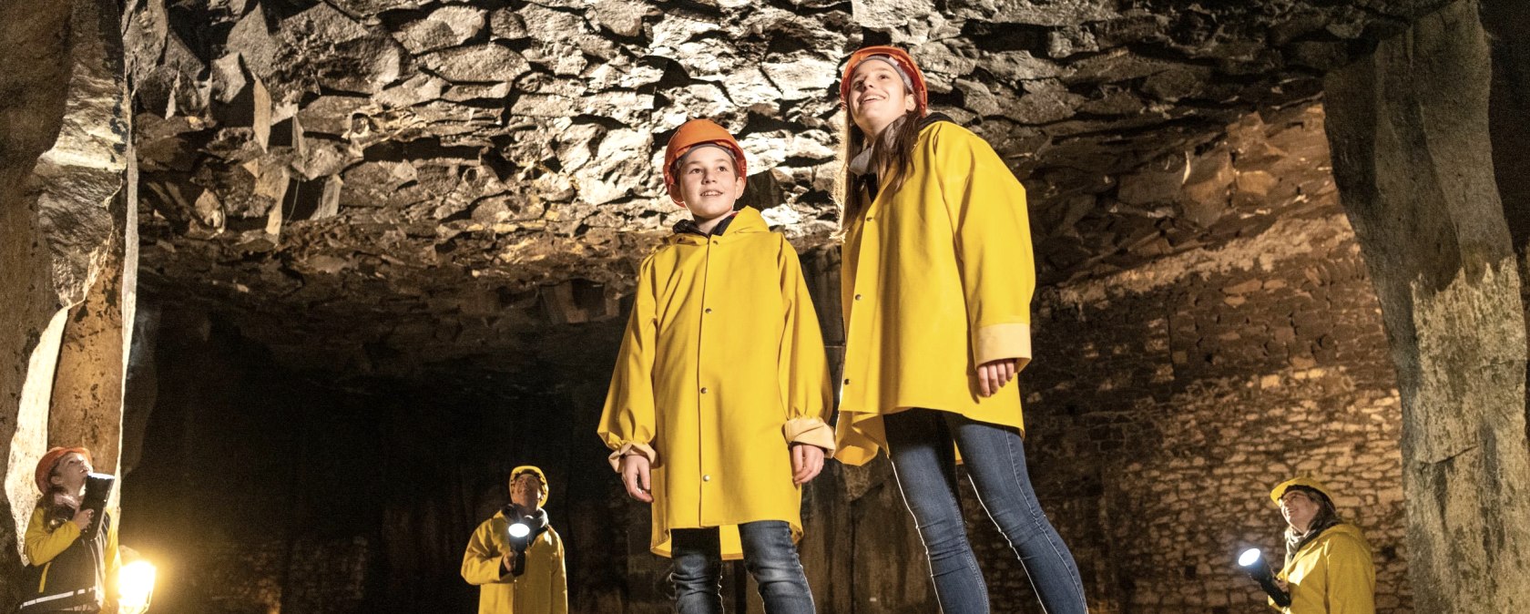 F&uuml;hrung im Lavakeller Mendig, &copy; Eifel Tourismus GmbH, D. Ketz