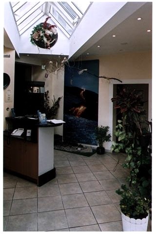 Zone d'entrée