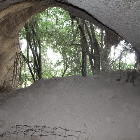 Nahaufnahme Stollen, © VG Pellenz/Manea