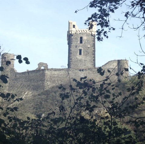 Gesamtansicht der Burgruine Wernerseck, &copy; VG Pellenz/Manea